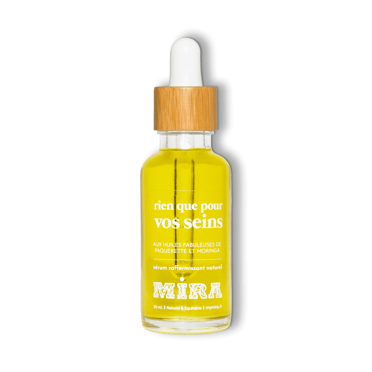 Huile pour les seins raffermissante et galbante Rien que pour vos seins couleur unique, MY MIRA