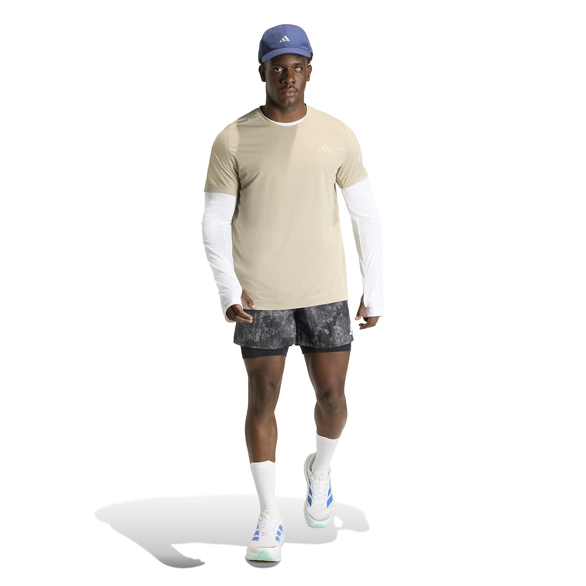 T-shirt de running manches longues, ADI365 ESSENTIALS blanc, adidas Performance
