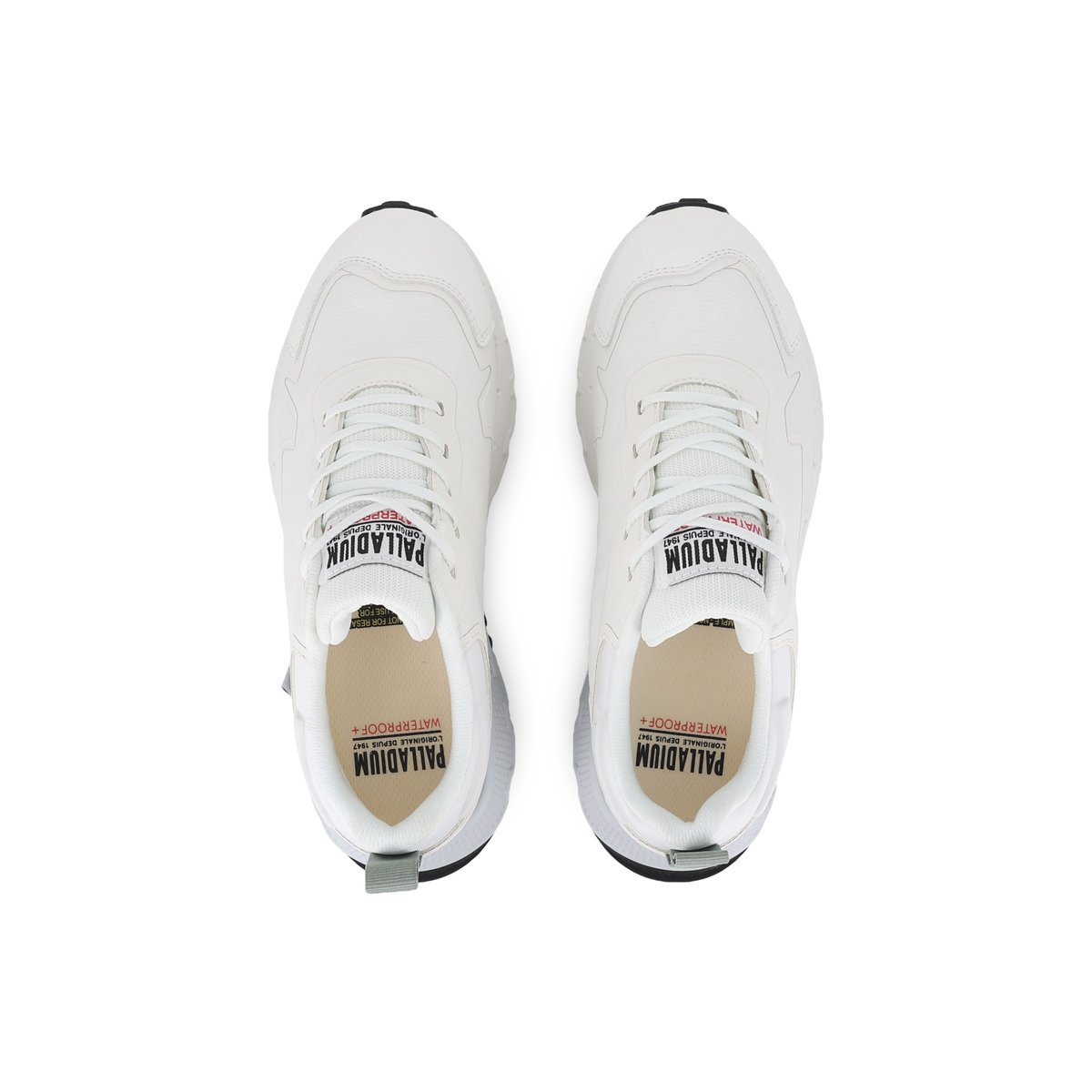 Baskets basses OFFRUNNER WP+ blanc-star white, PALLADIUM