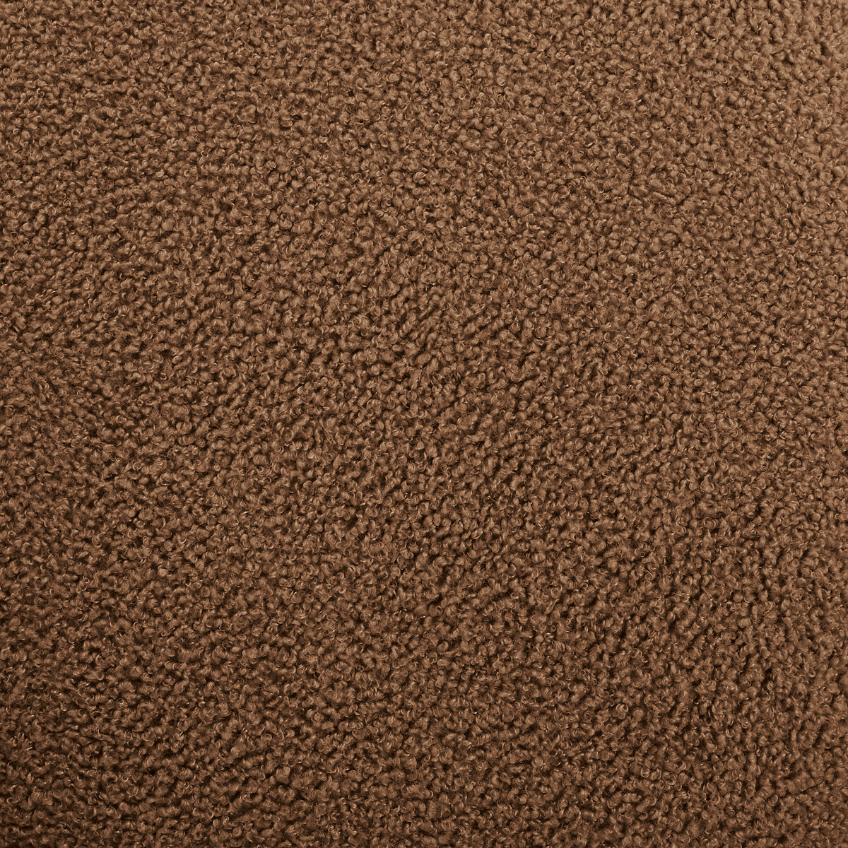 Fauteuil XL, bouclette épaisse, Nuria chocolat, LA REDOUTE INTERIEURS
