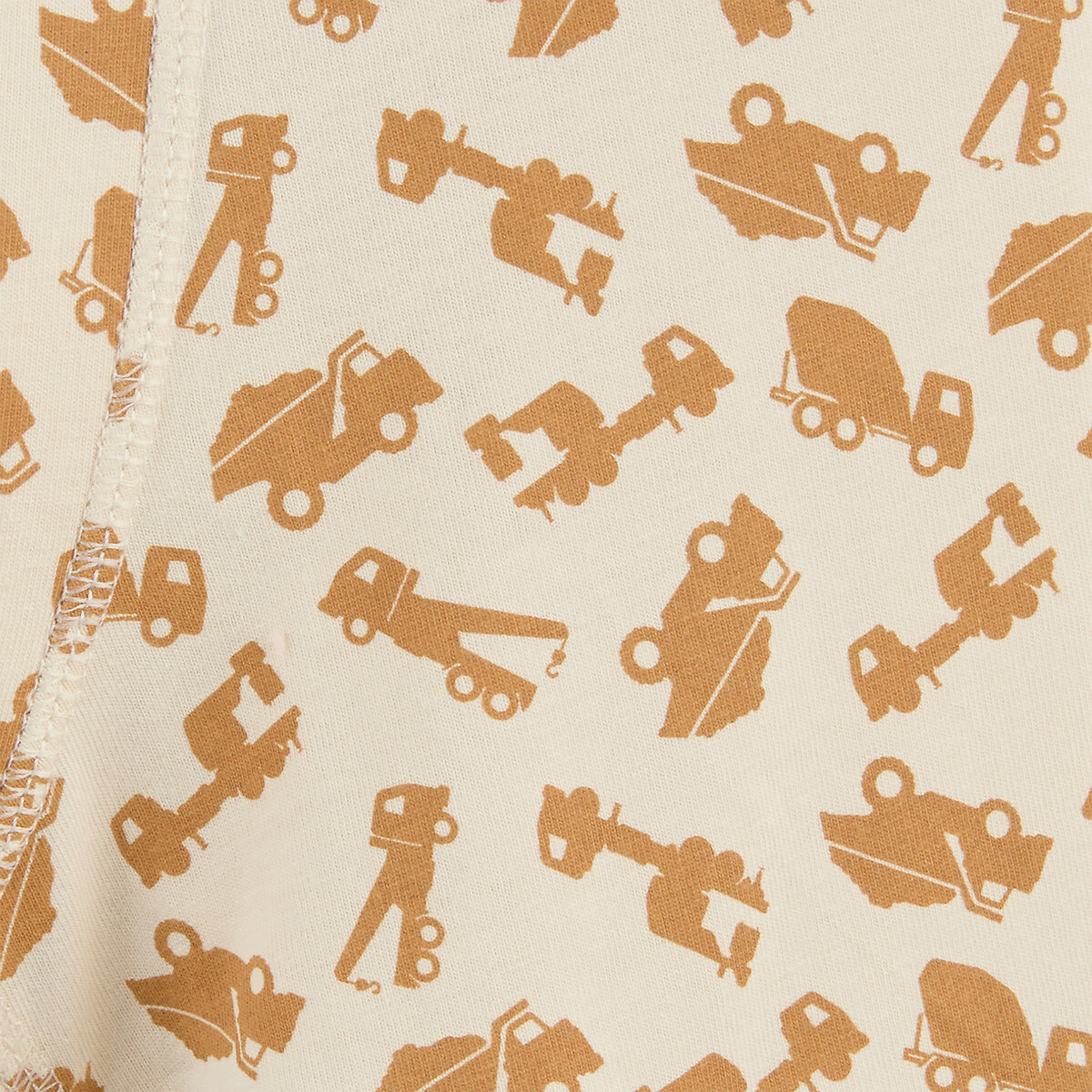 Lot de 5 boxers, rayures et engins de construction assortis, LA REDOUTE COLLECTIONS