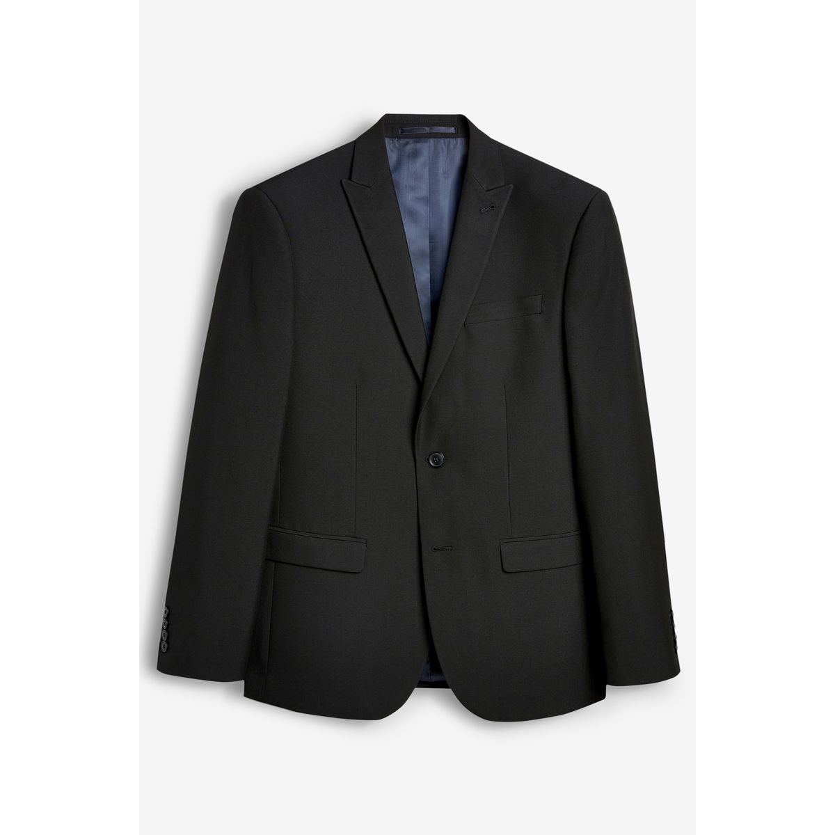 Veste de costume à deux boutons noir, NEXT