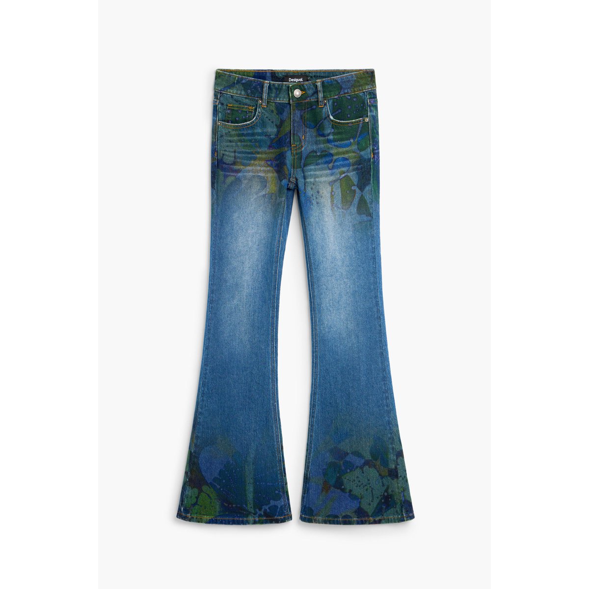 Jean flare M. C. Lacroix bleu, DESIGUAL