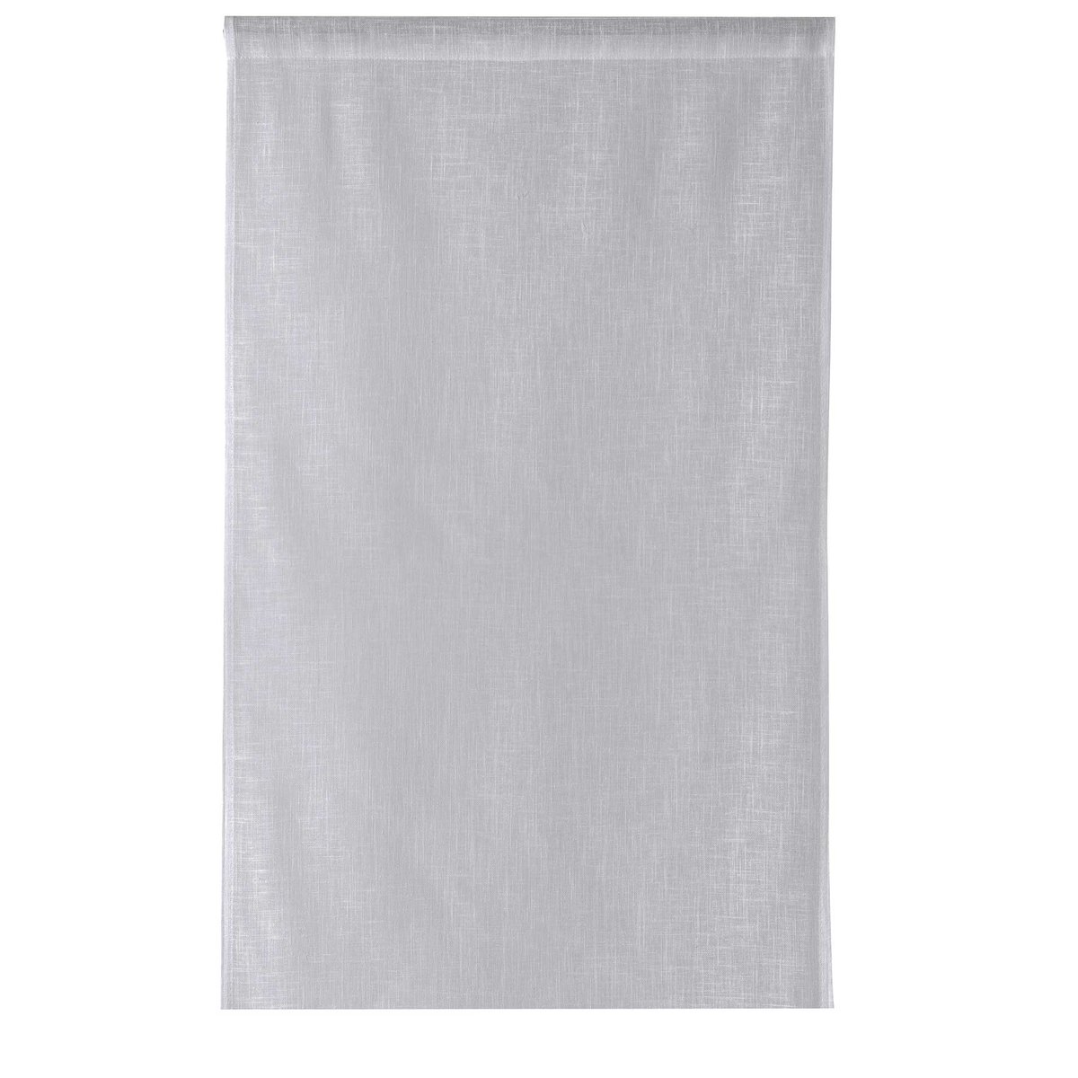 Paire de Voilages " - Effet Lin" blanc, LINDER