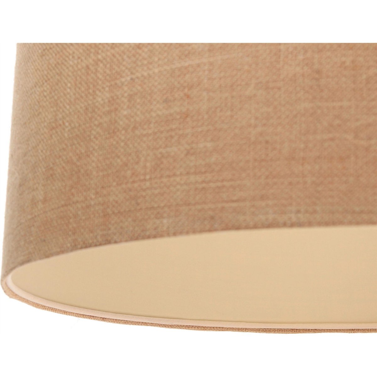 Suspension en jute Boho extérieur en jute beige foncé et intérieur beige crème, BPS KONCEPT