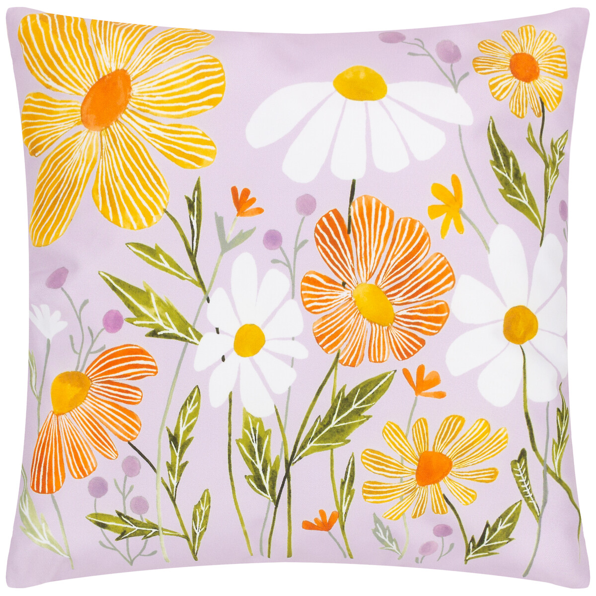 Wildflowers Country Outdoor Filled Cushion lilac, WYLDER
