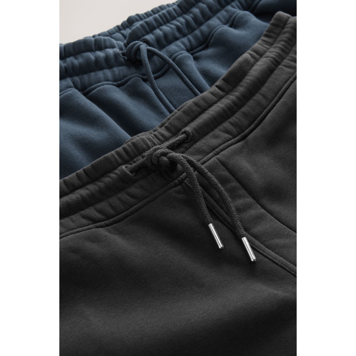 Short en jersey doux, lot de 2 noir/bleu marine, NEXT