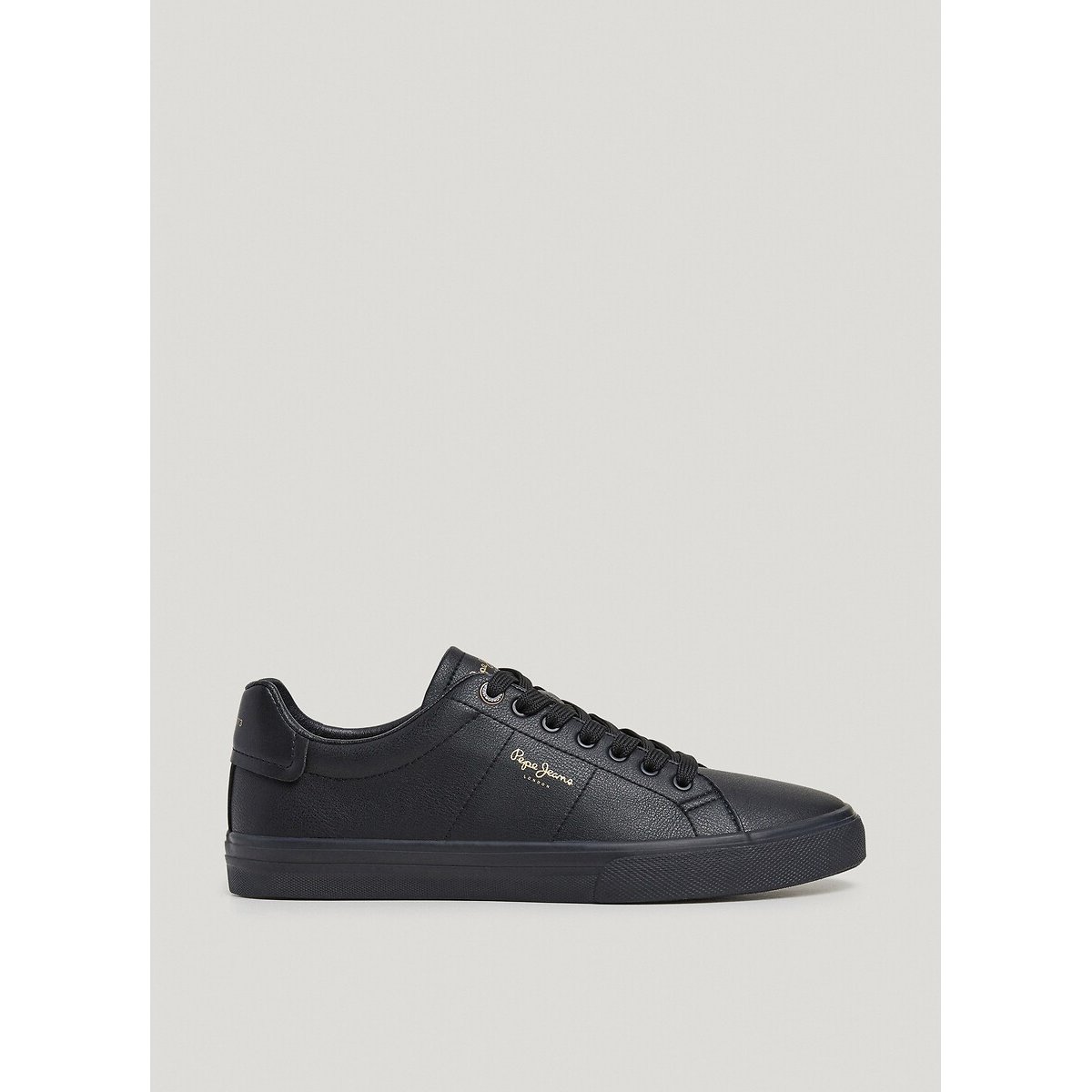 Flache Sneakers Kenton Rise M schwarz, PEPE JEANS