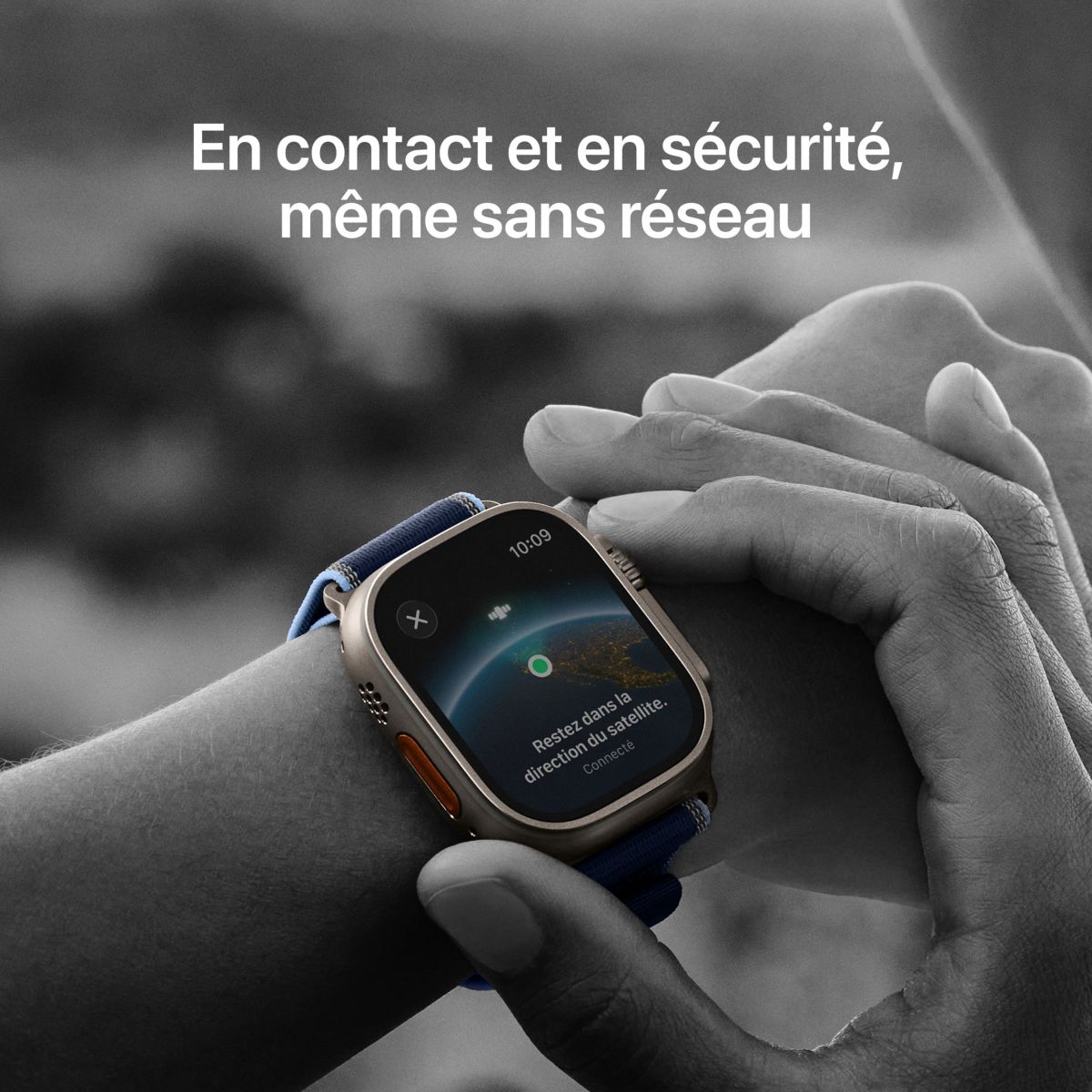Montre connectée 49mm Tit Naturel Milanais Ultra 3 M Cellular marron, APPLE