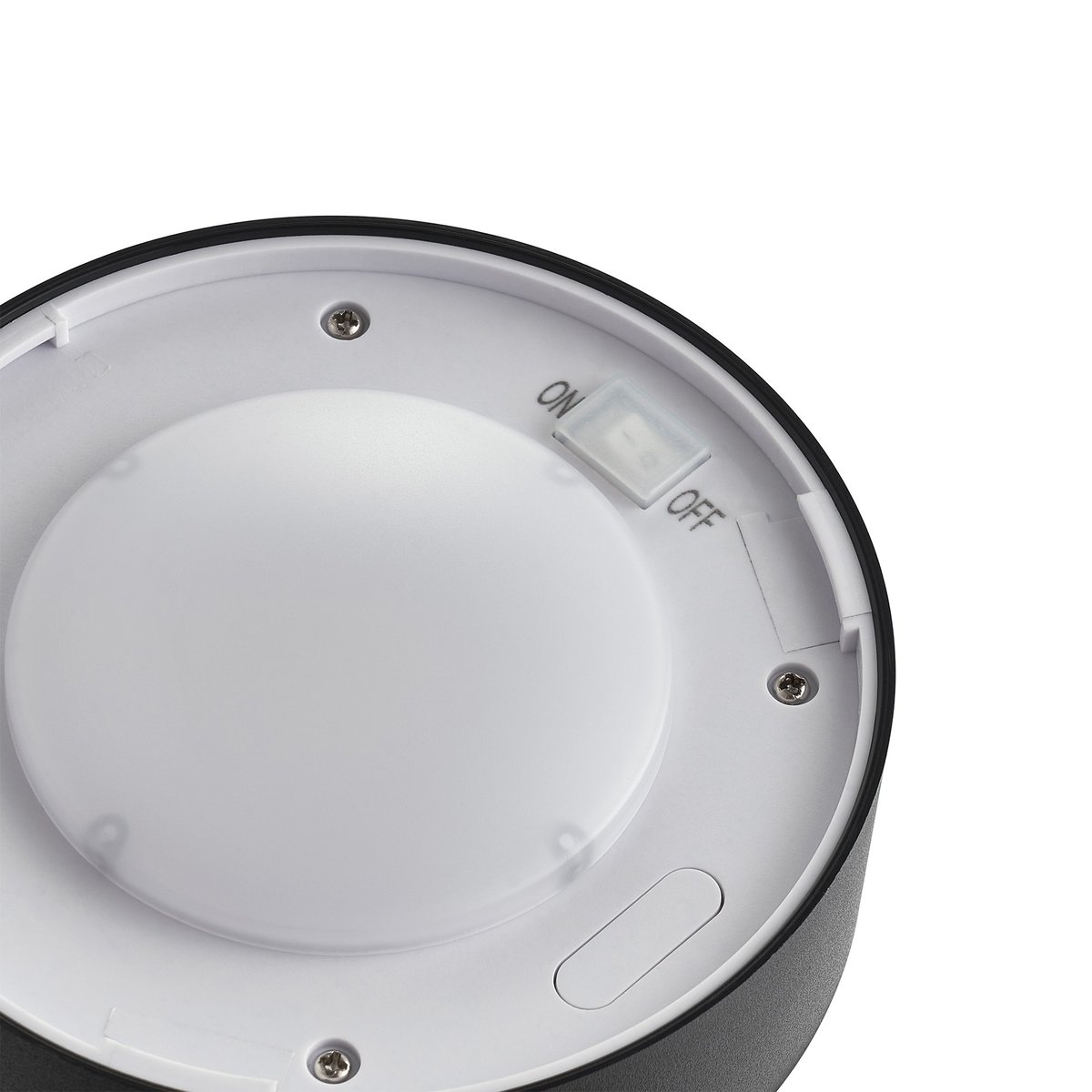 Potelet Lumineux fonctionnel 3000K au design Moderne en aluminium, COUPAR Solar noir, NORDLUX