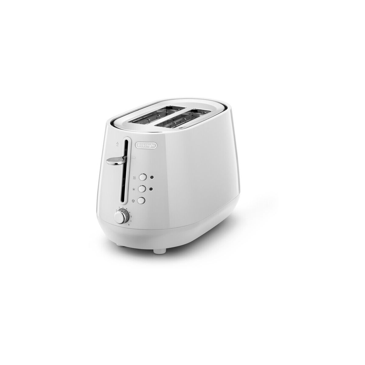 Grille-pain Eclettica Blanc CTY2103.W couleur unique, DELONGHI