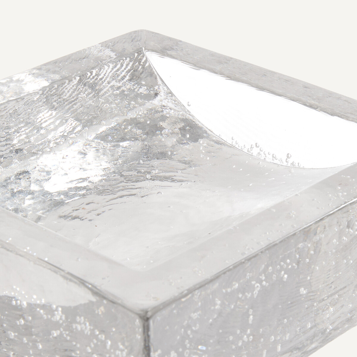 Mondgeblazen glazen opbergbakje, CASARE transparant, AM.PM