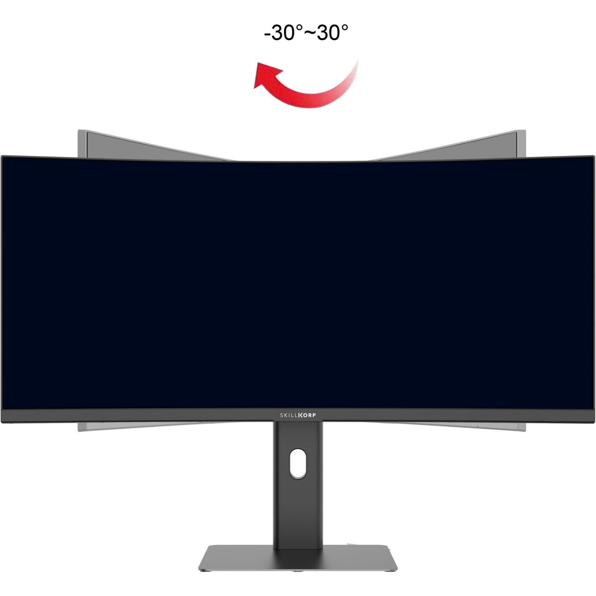 Ecran PC Gamer M34 PROGRESS 34" Incurvé 1500R UWQHD 180Hz Fast VA HDMI 2.1 AMD FreeSync couleur unique, SKILLKORP