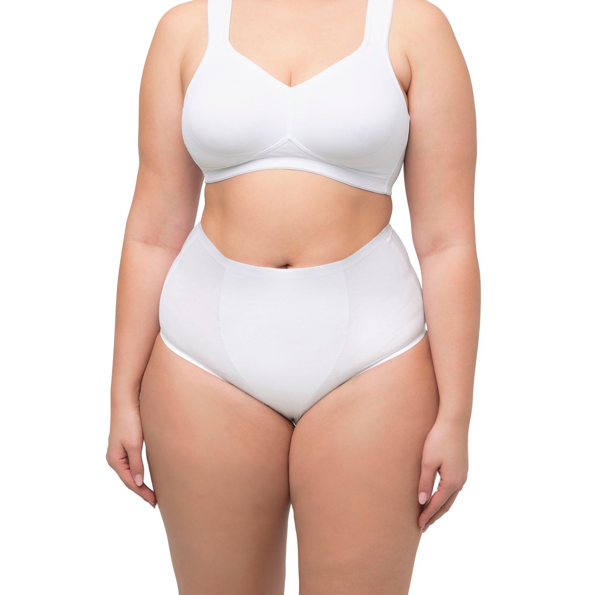 Gaine, empiècement bodyforming, High Waist blanc neige, ULLA POPKEN
