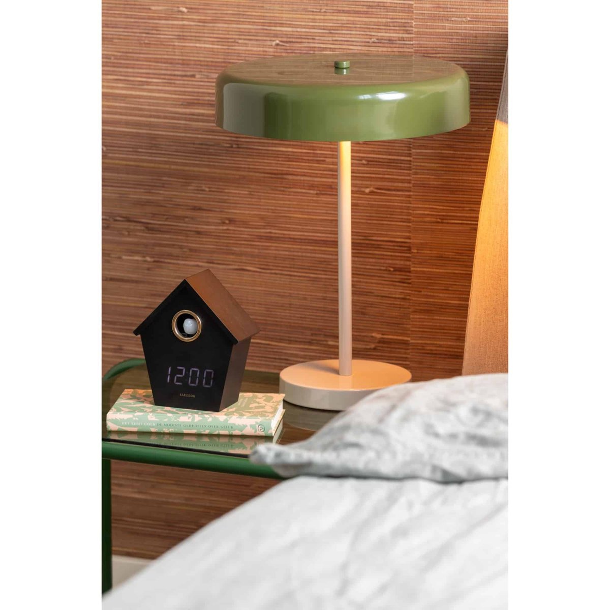 Lampe À Poser Métal REINA PALO gris, LEITMOTIV