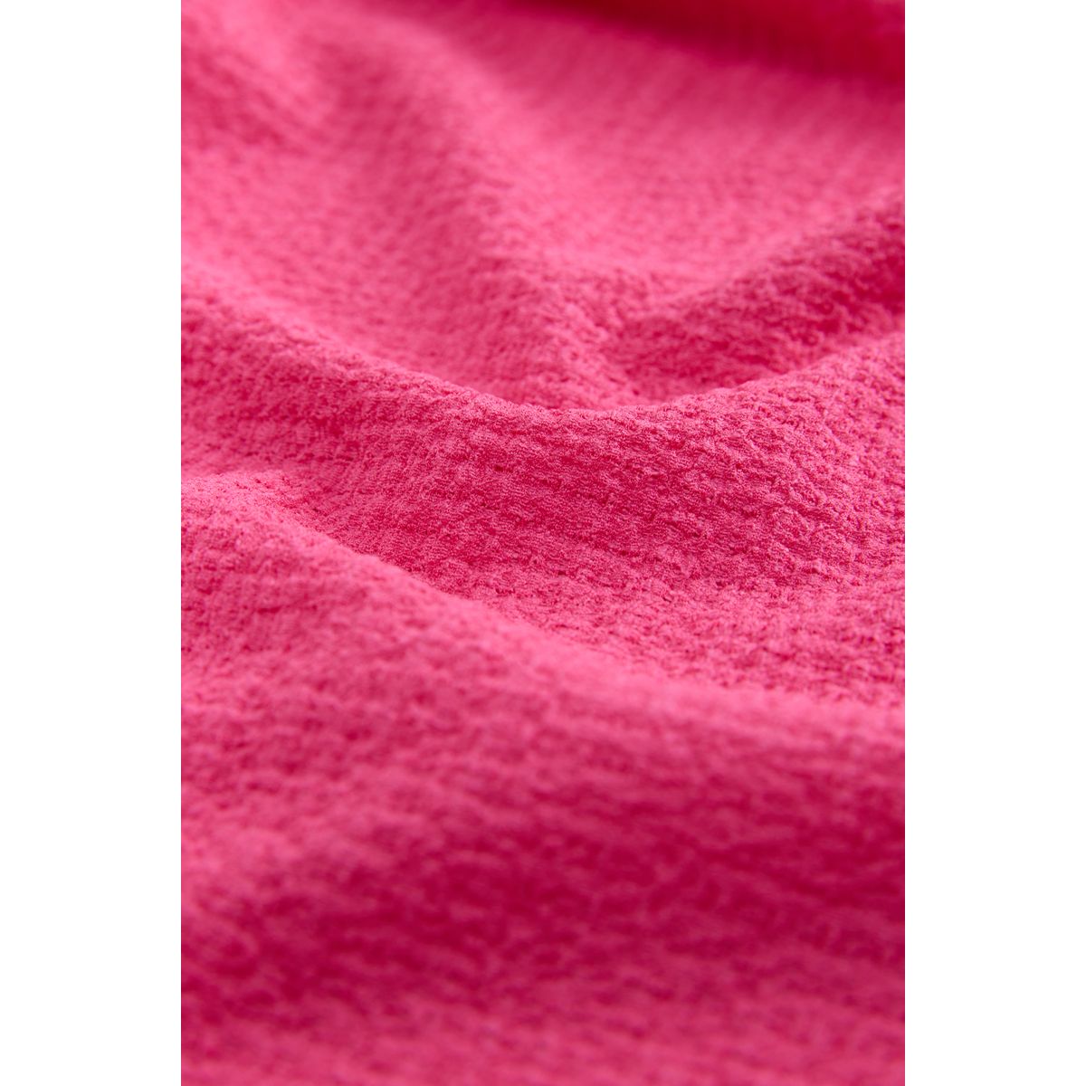 Robe t-shirt texturée nouée à la taille rose, NEXT