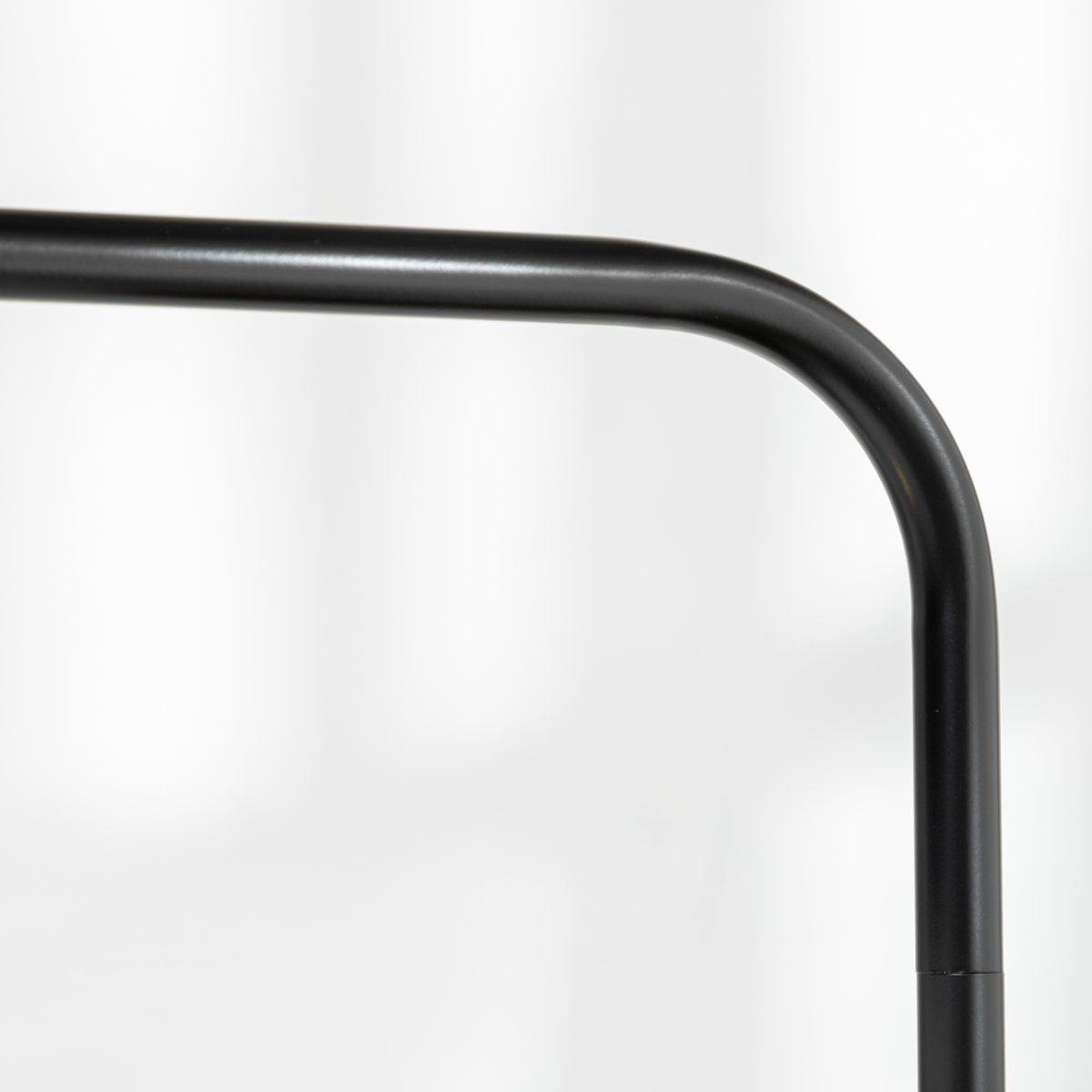 Lampadaire Acier Blanc noir, HOMCOM