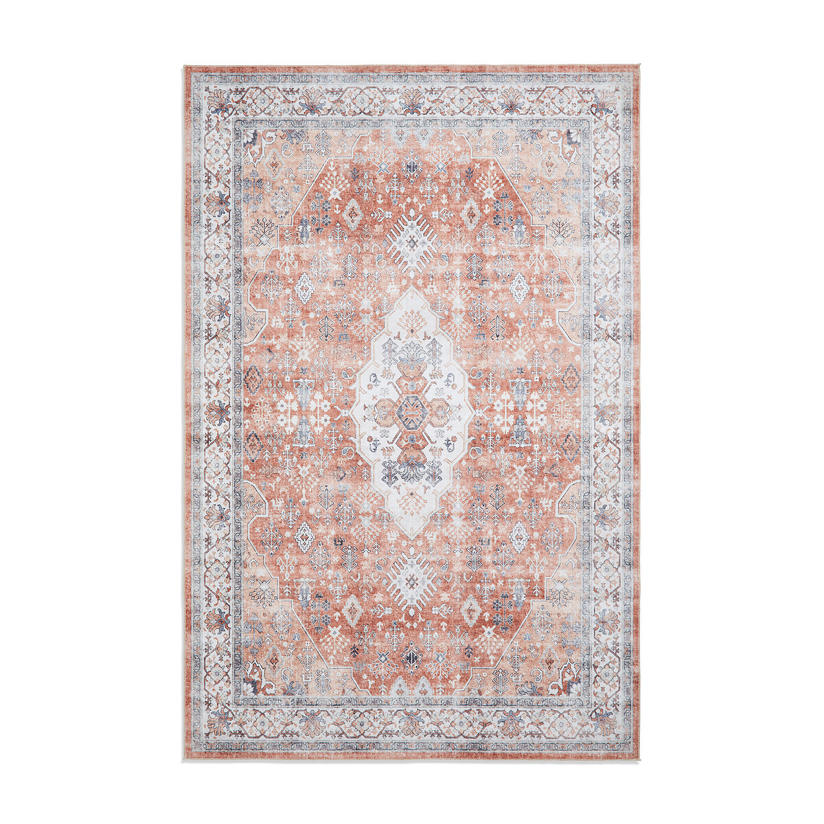Distressed Traditional Digital Printed Rug multi-coloured, SO'HOME