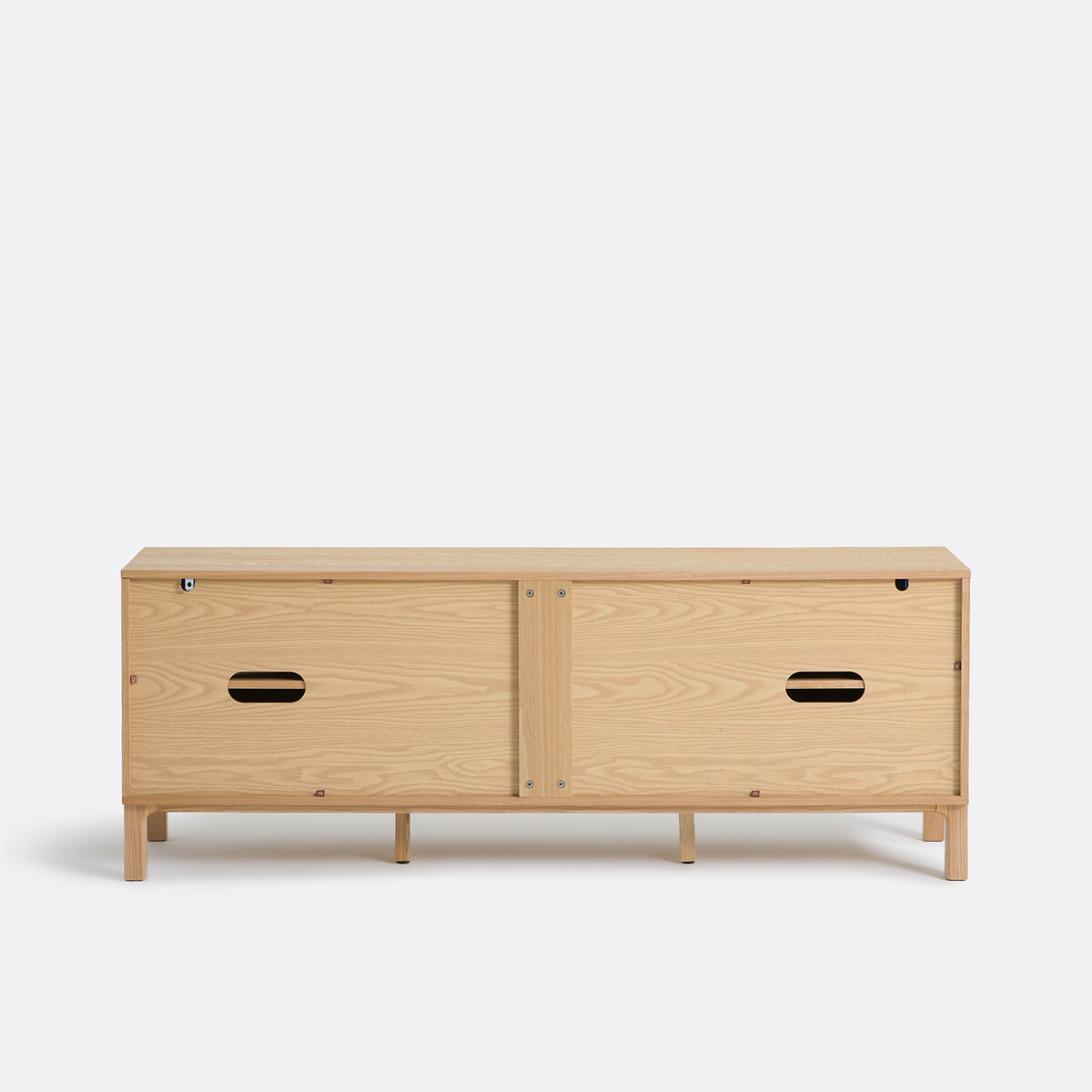 Meuble TV hifi, frêne et lin, Esmara teinté chêne /lin, LA REDOUTE INTERIEURS