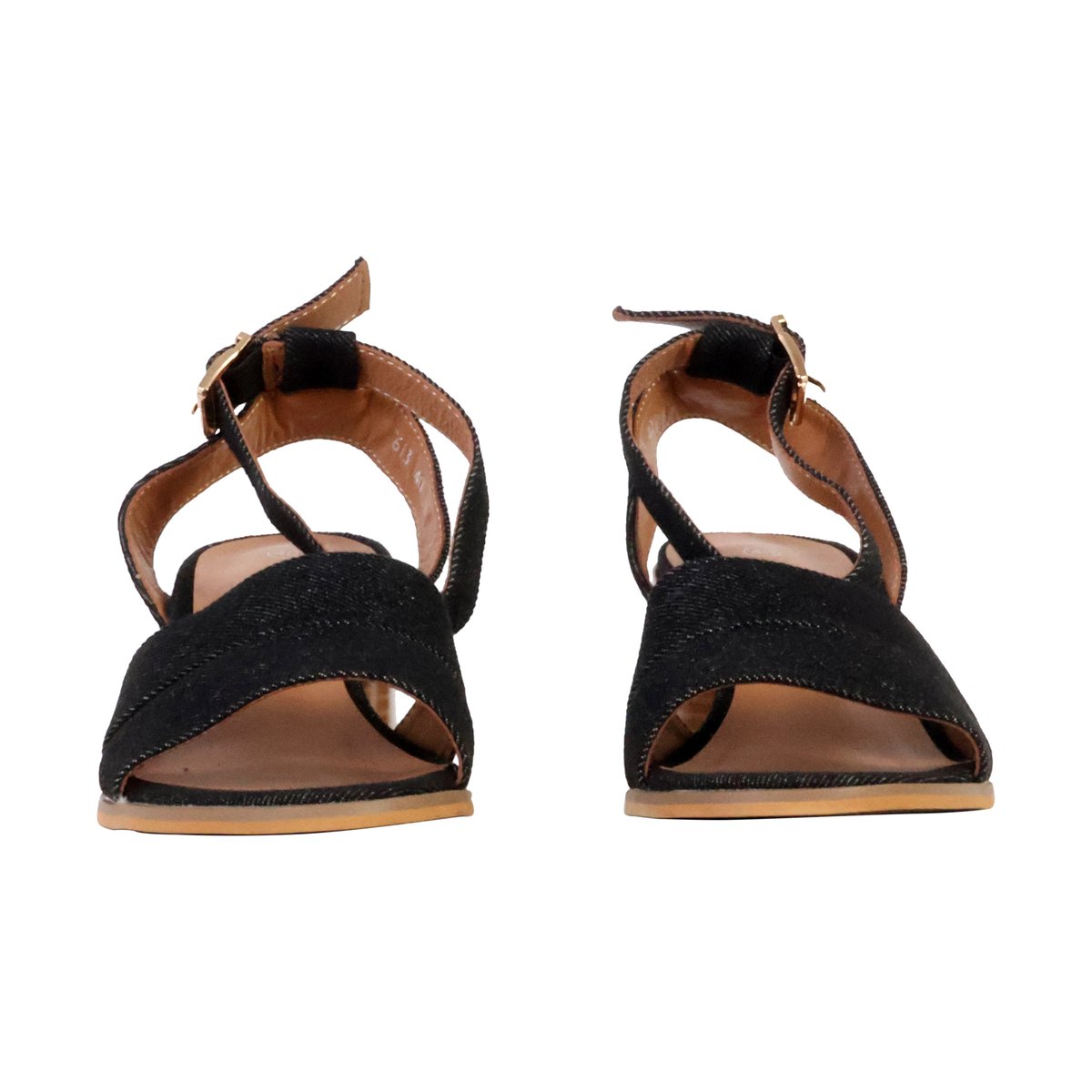 Sandales à Talon noir, ENZA NUCCI