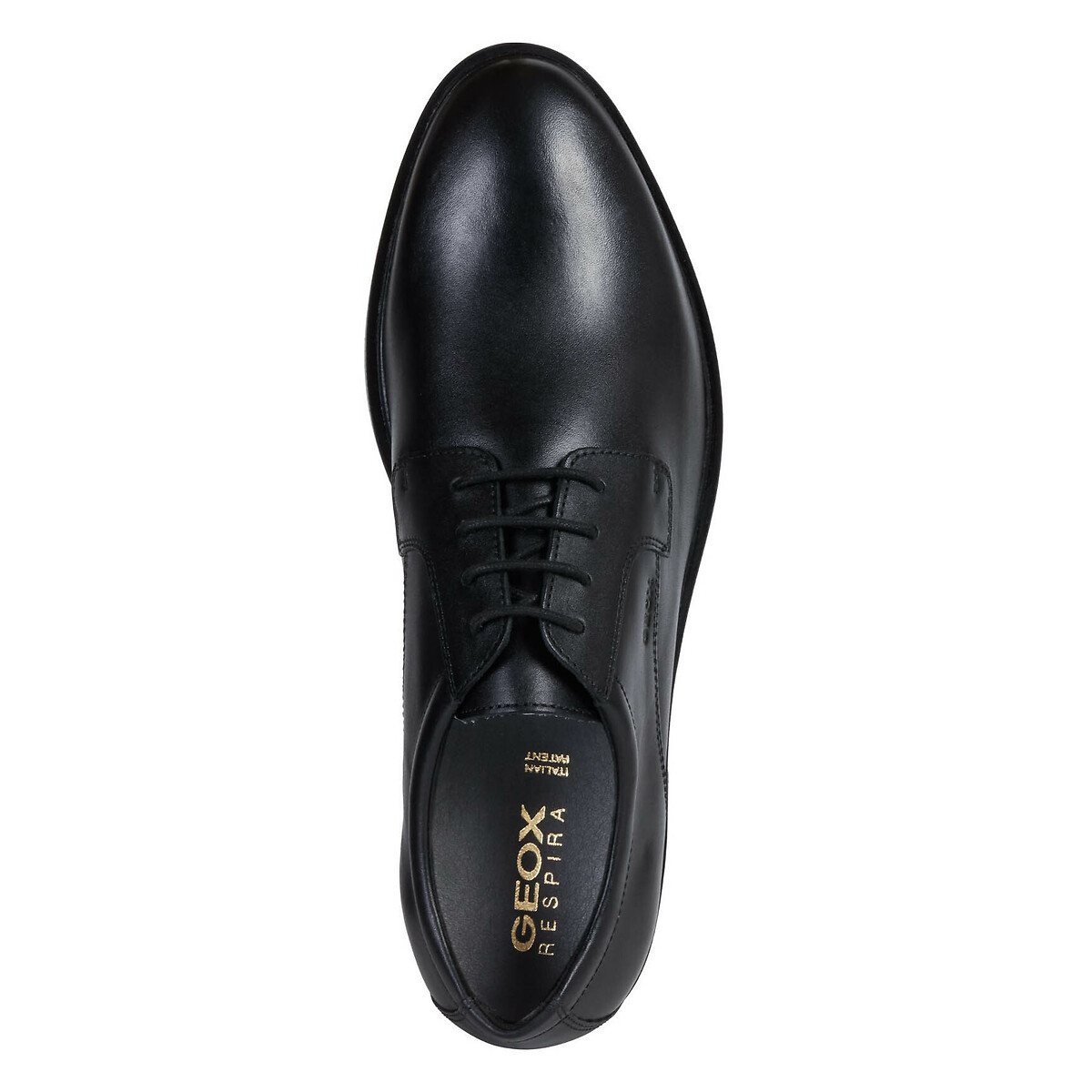 Gladwin Breathable Leather Brogues black, GEOX