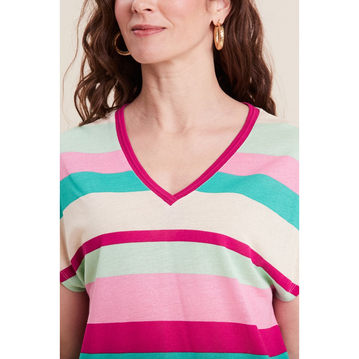 T-shirt manches courtes rose, BREAL