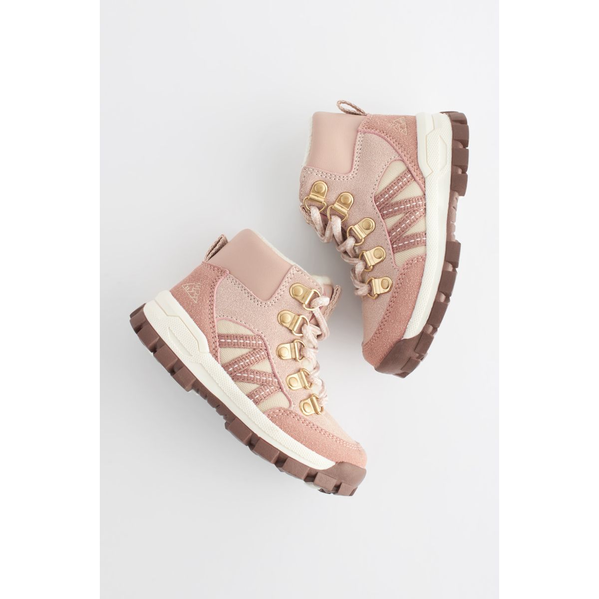 Bottines de randonnée coupe classique rose, NEXT