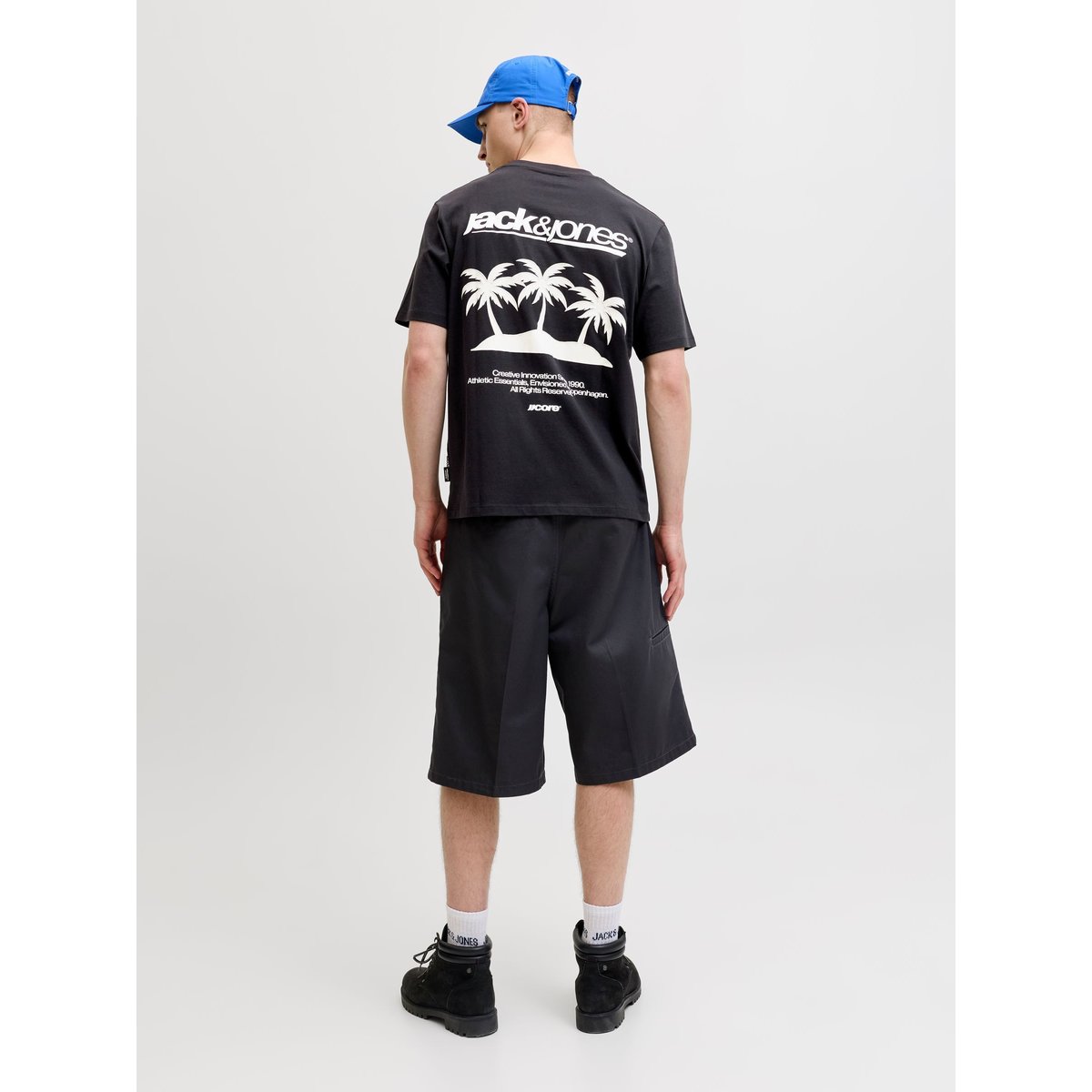 T-Shirt black 1, JACK & JONES