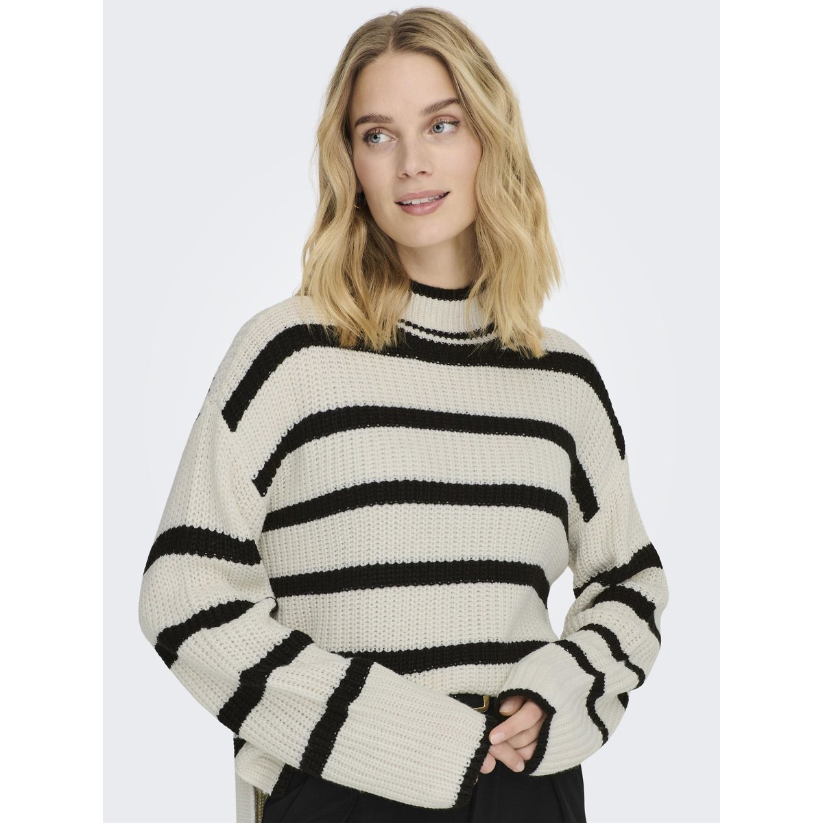 Pull En Maille eggnog, JDY