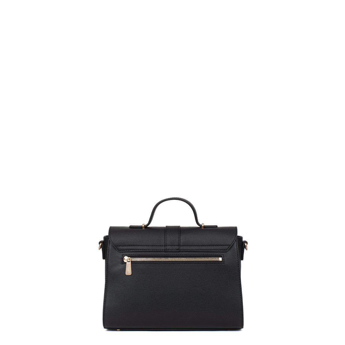 Sac porté main 1 poignée  AUDE noir, HEXAGONA