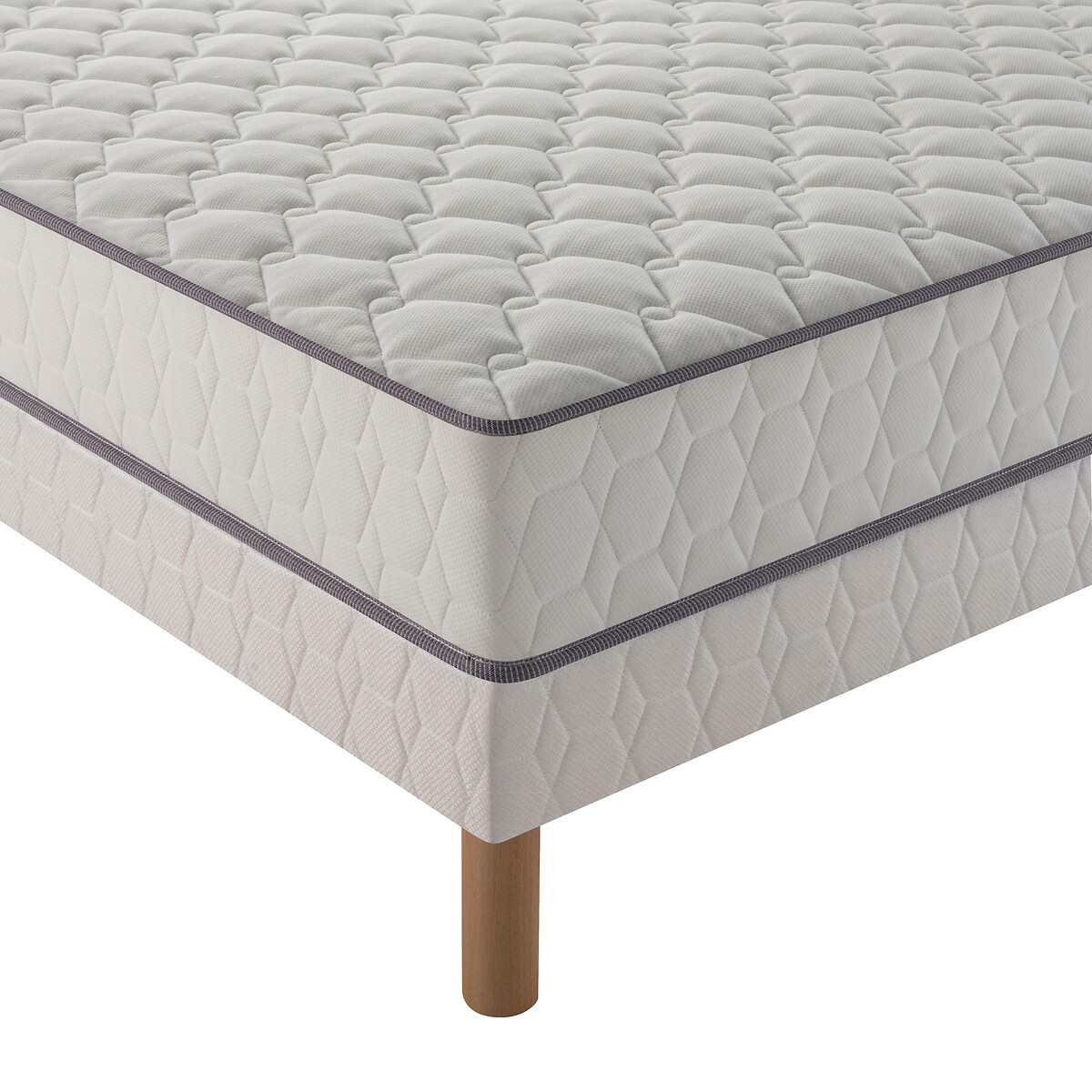 Matras 520 pocketveren, Well Bed wit, MERINOS