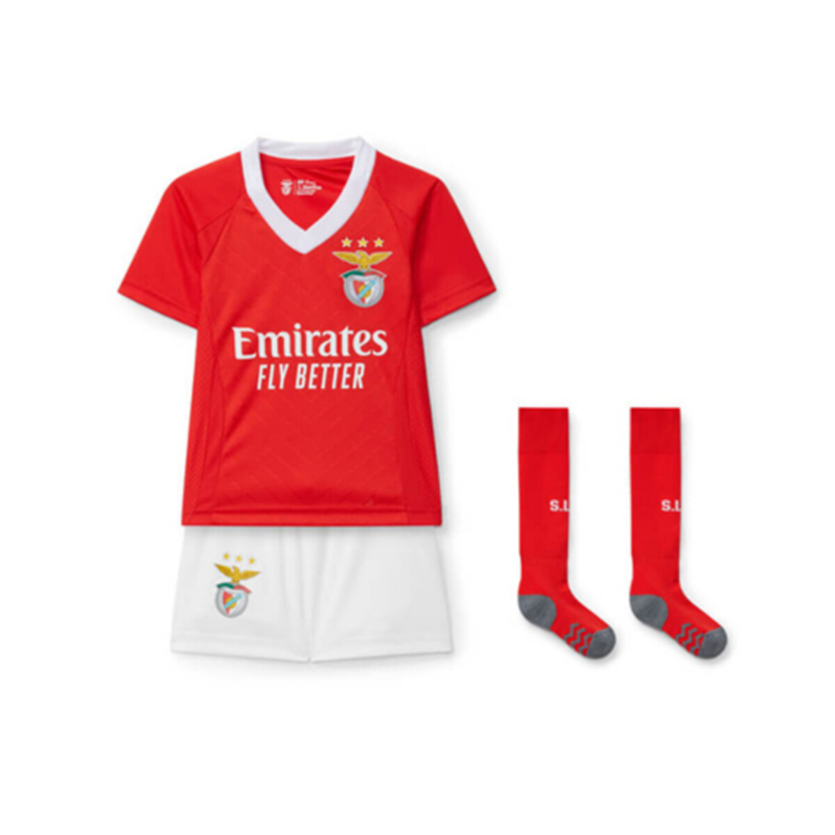 Réplica equipamento principal 24-25 para criança, SL Benfica vermelho, SL BENFICA