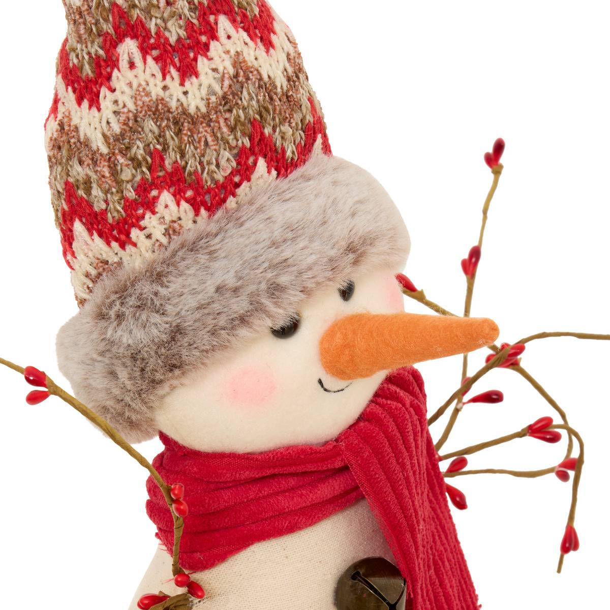 Bonhomme de neige de Noël bras en branches H. 45 cm modèle b, FEERIC LIGHTS & CHRISTMAS