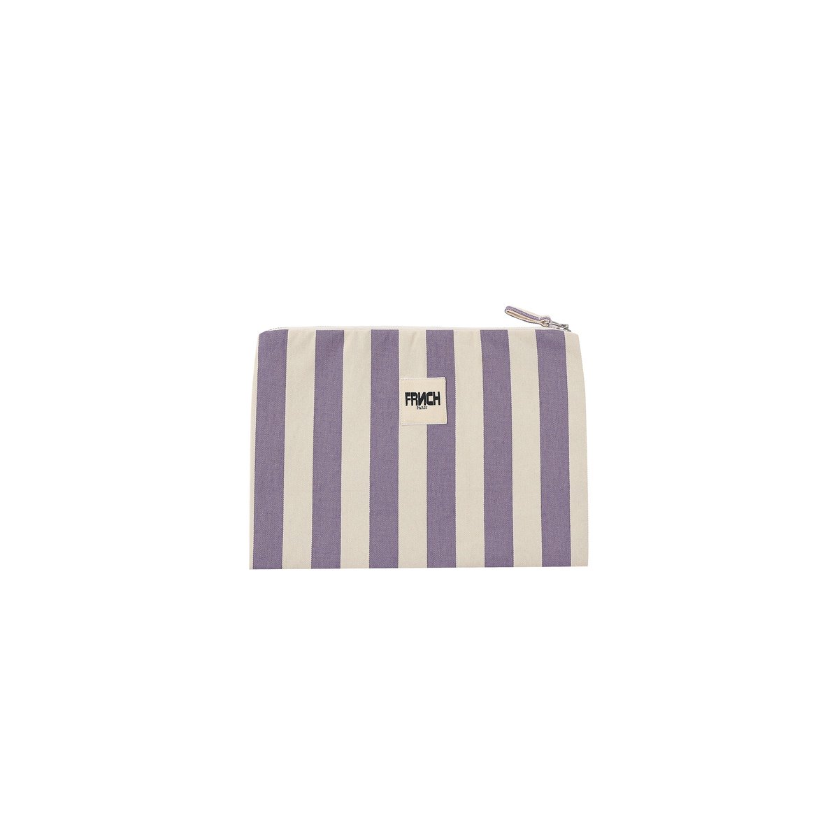 Sac en coton CANDEILLE violet lilas, FRNCH
