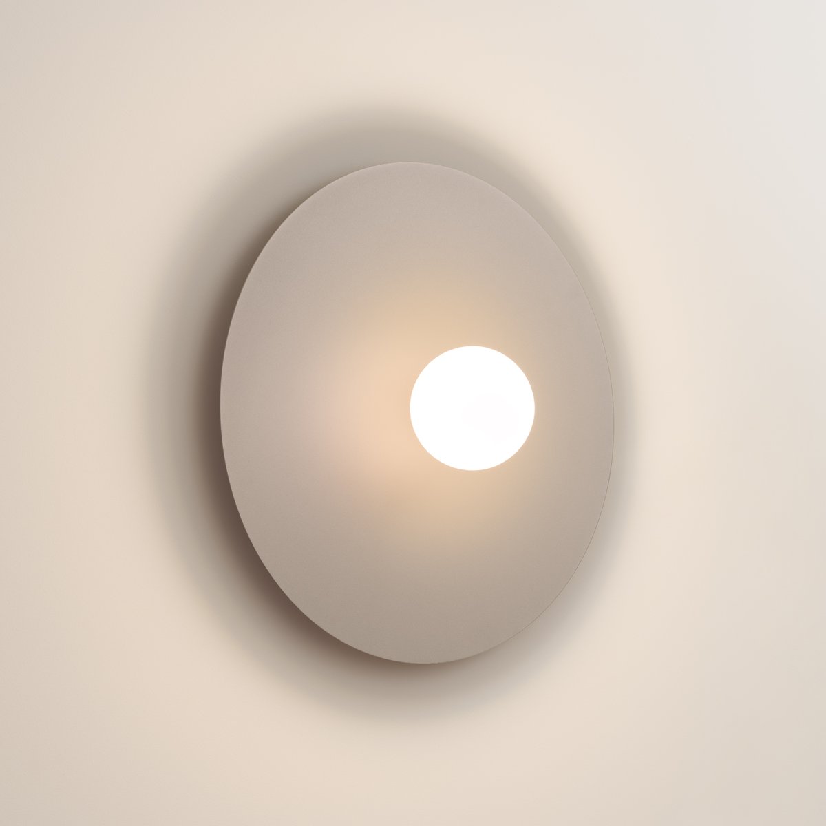 Applique murale Acier Taupe G9 1 Ake taupe, EDEN