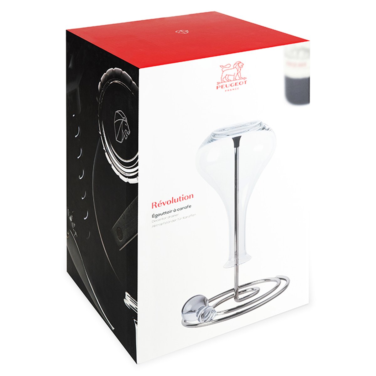 Egouttoir à carafe en métal RÉVOLUTION bali ardoise, PEUGEOT
