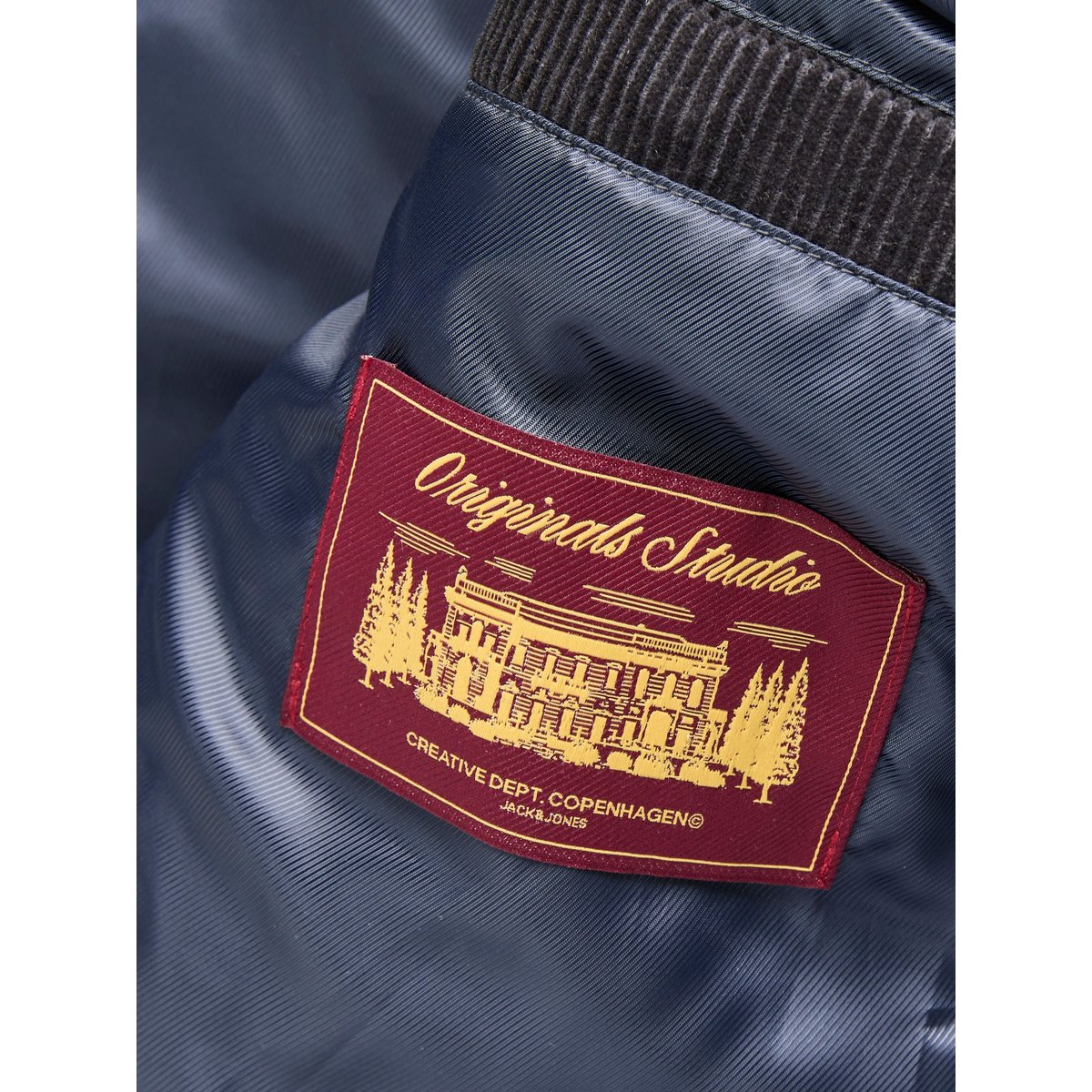 Veste En Corduroy grise - obsidian 1, JACK & JONES