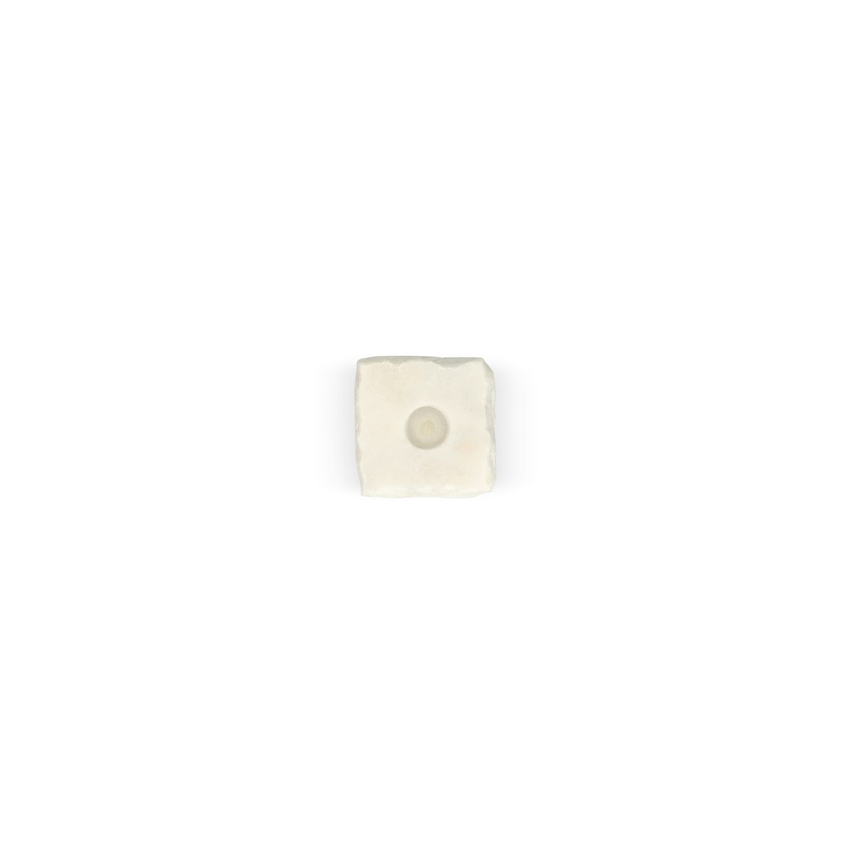 Bougeoir OPUS blanc, SP COLLECTION