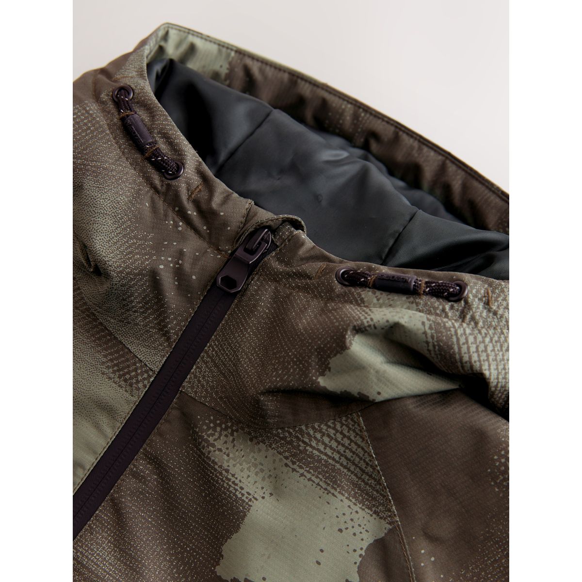 Blouson aviateur imperméable camouflage vert, NEXT