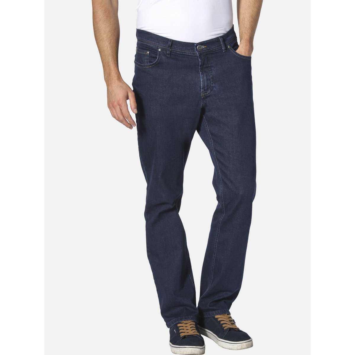 Jean taille basse JAAME bleu foncé, JAN VANDERSTORM