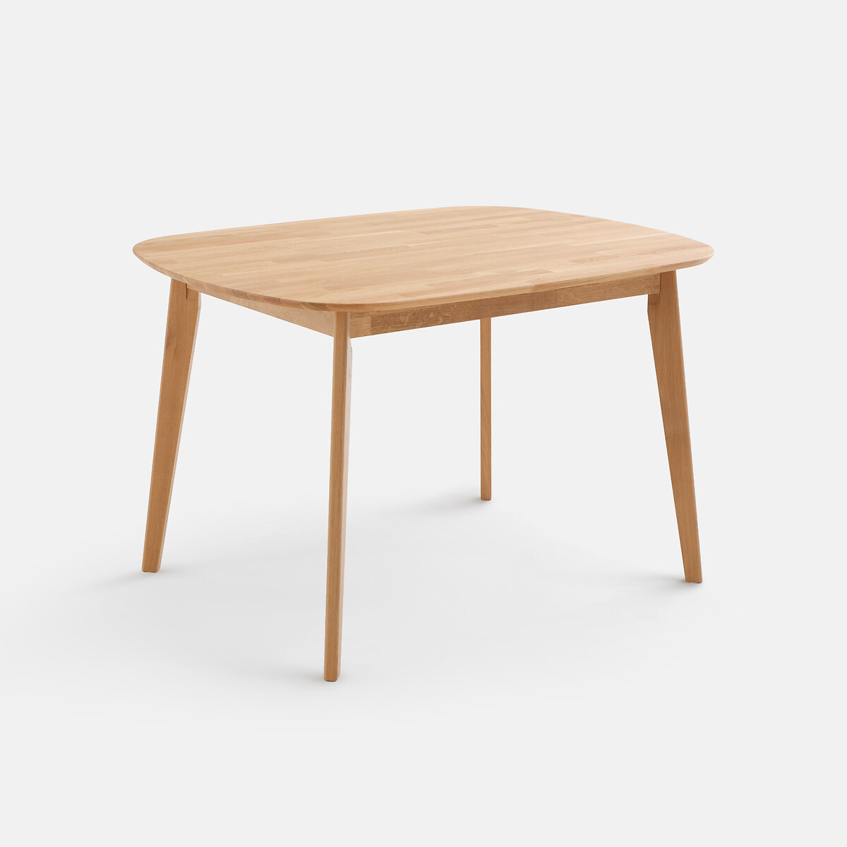 Dalmar Solid Oak 4 Seater Rectangular Dining Table oak, LA REDOUTE INTERIEURS
