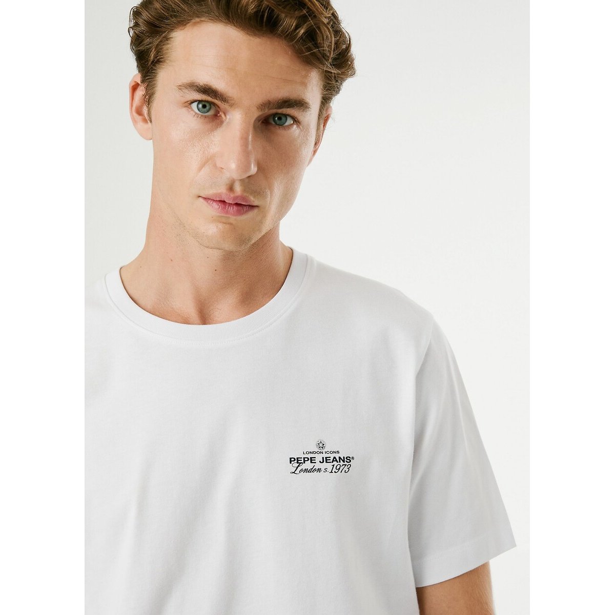 Thiago Short-Sleeve T-Shirt white, PEPE JEANS