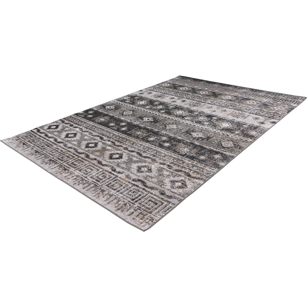 Tapis rectangulaire tissé, ARIYA gris, ARTE ESPINA