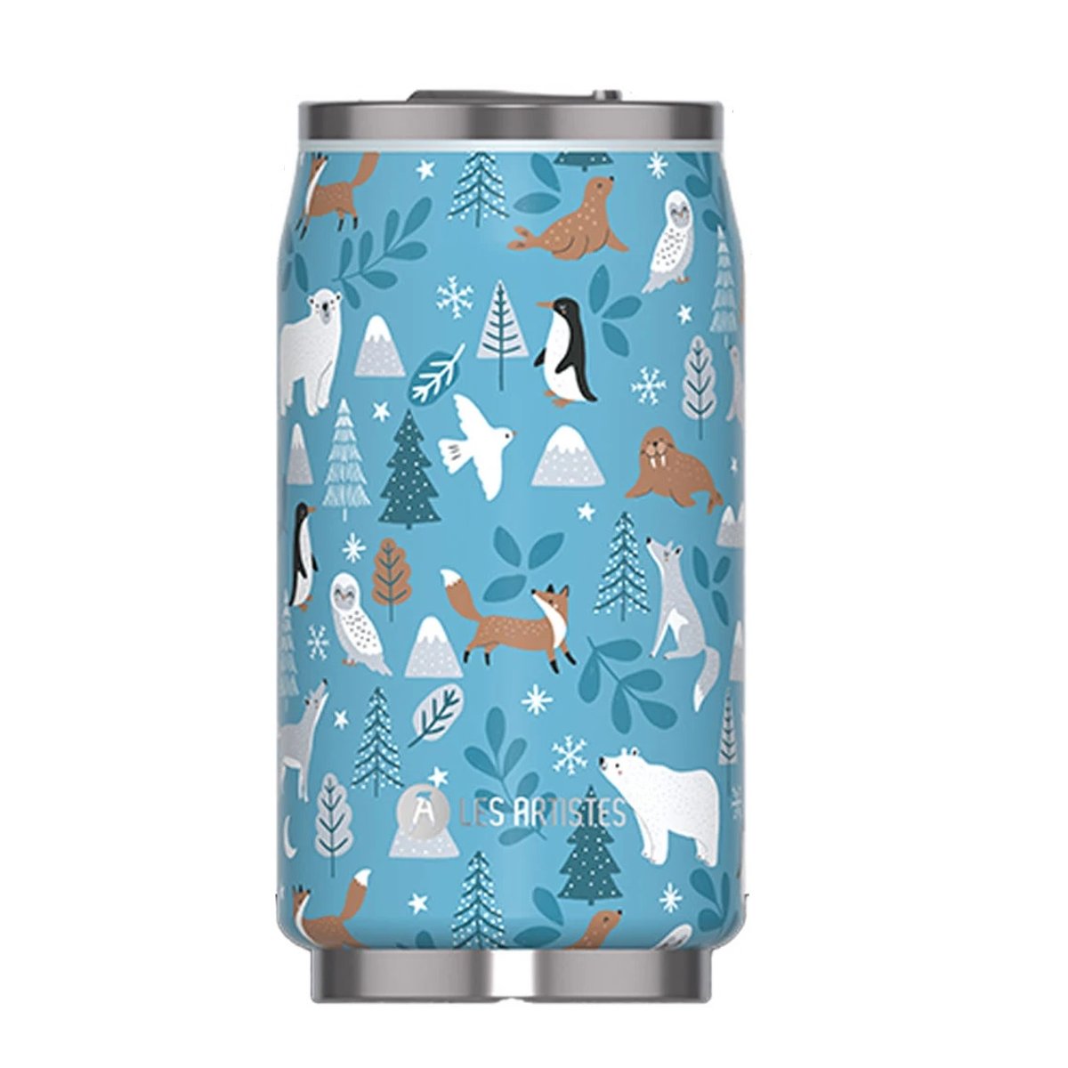 Canette isotherme Polaire 280 ml bleu, LES ARTISTES PARIS