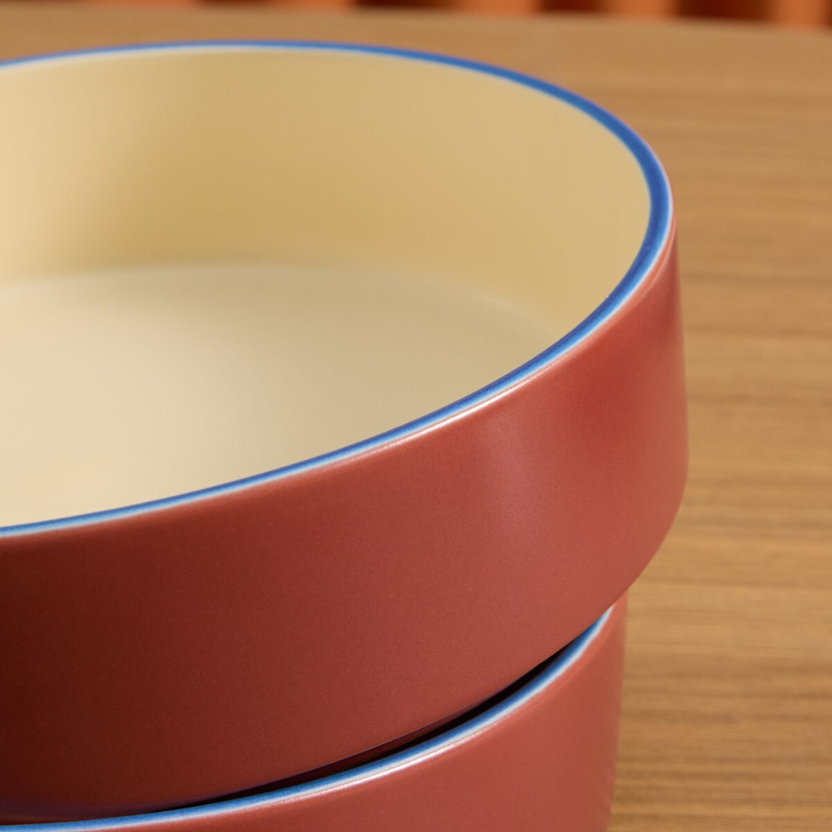 MADE.COM Set of 4 Allesio Pasta Bowls in Brown brown , MADE