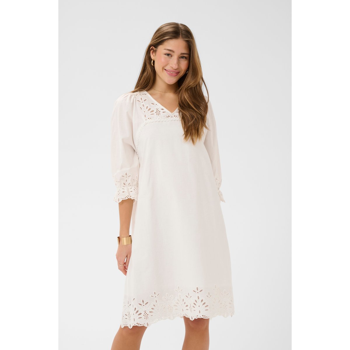 Robe blanc snow white, CREAM