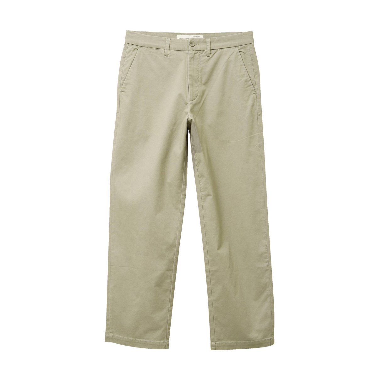 Chino coupe straight vert kaki, BONOBO