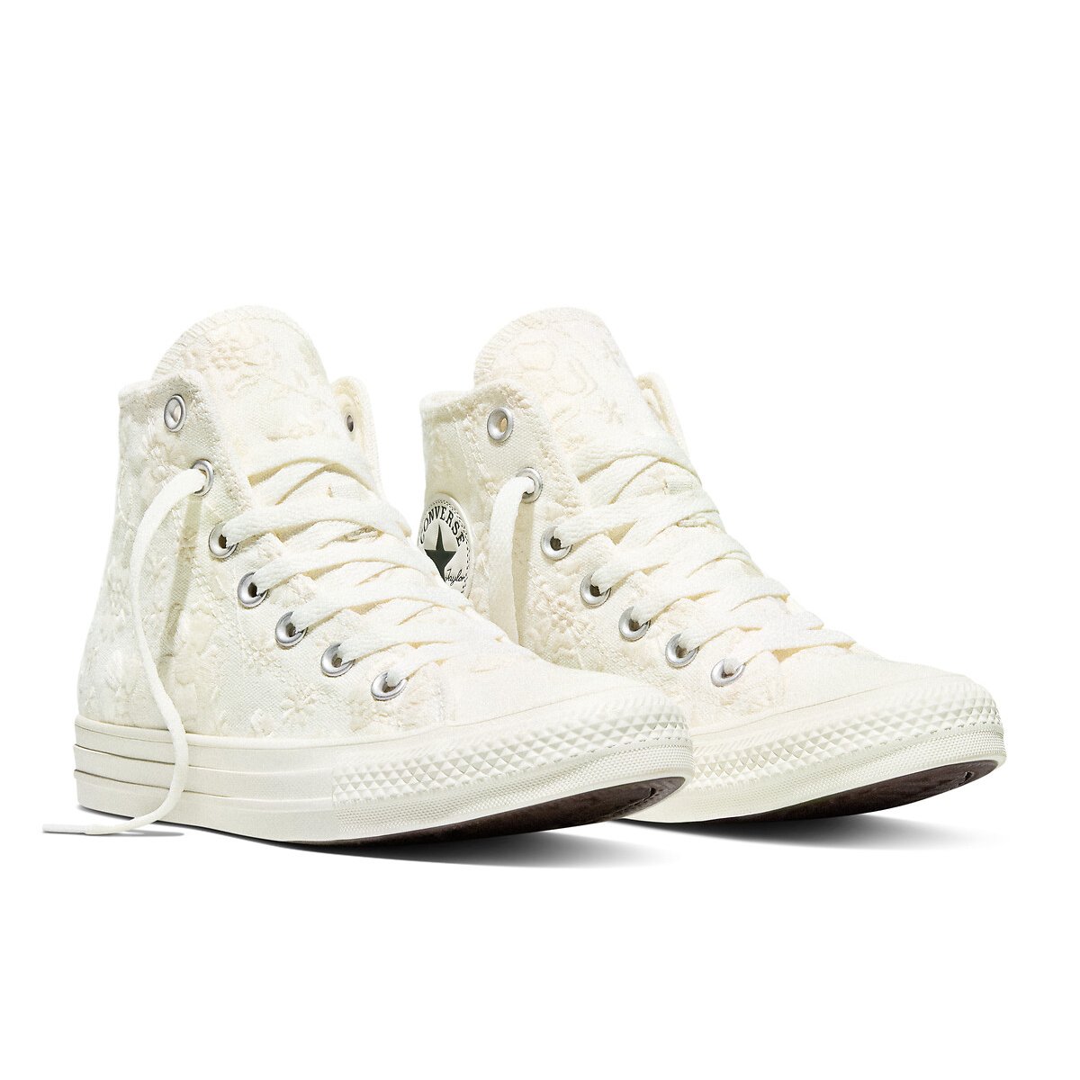 Baskets CHUCK TAYLOR ALL STAR HI ALL OVER ETERNAL SUNSHINE ecru, CONVERSE