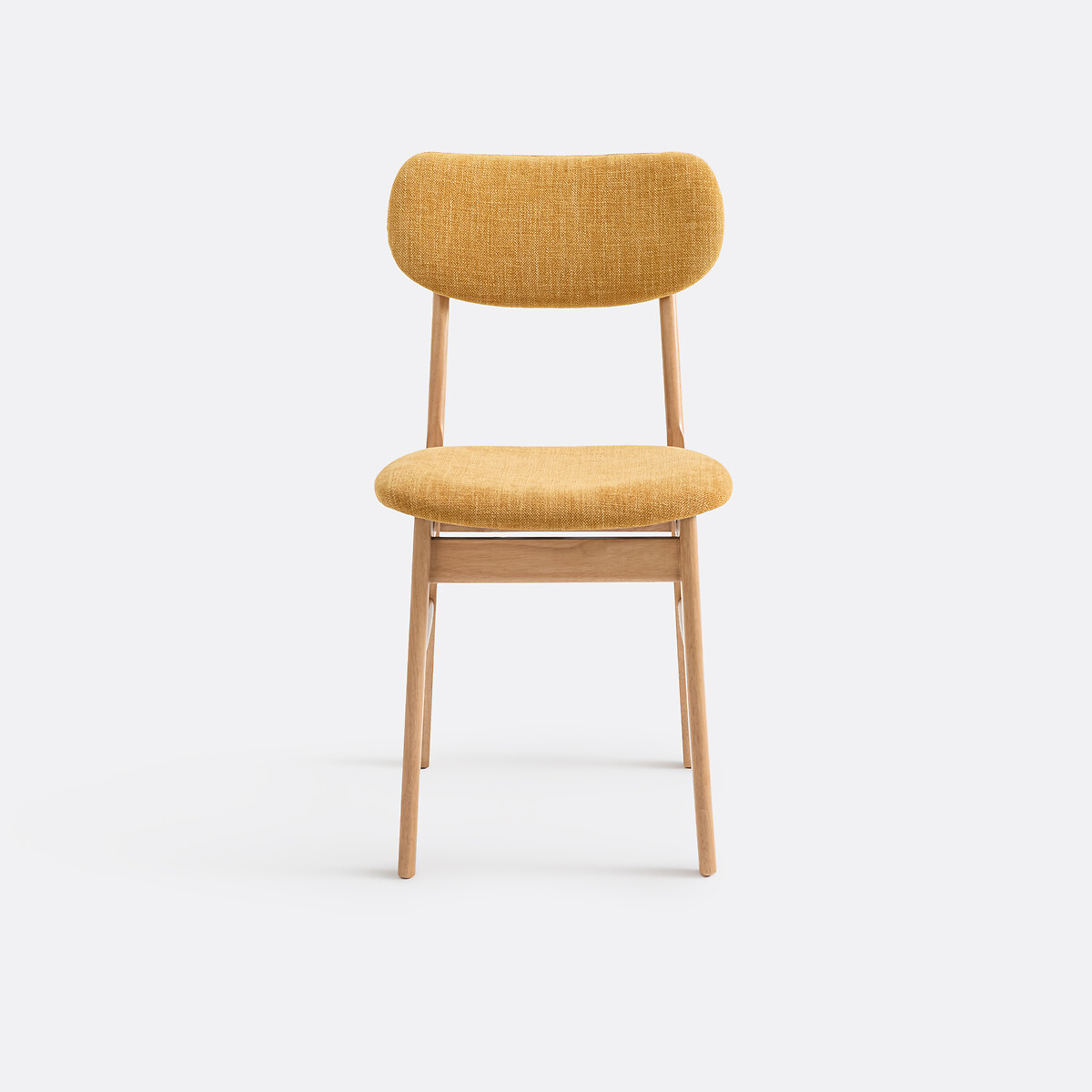 Chaise vintage, Selyn jaune, LA REDOUTE INTERIEURS