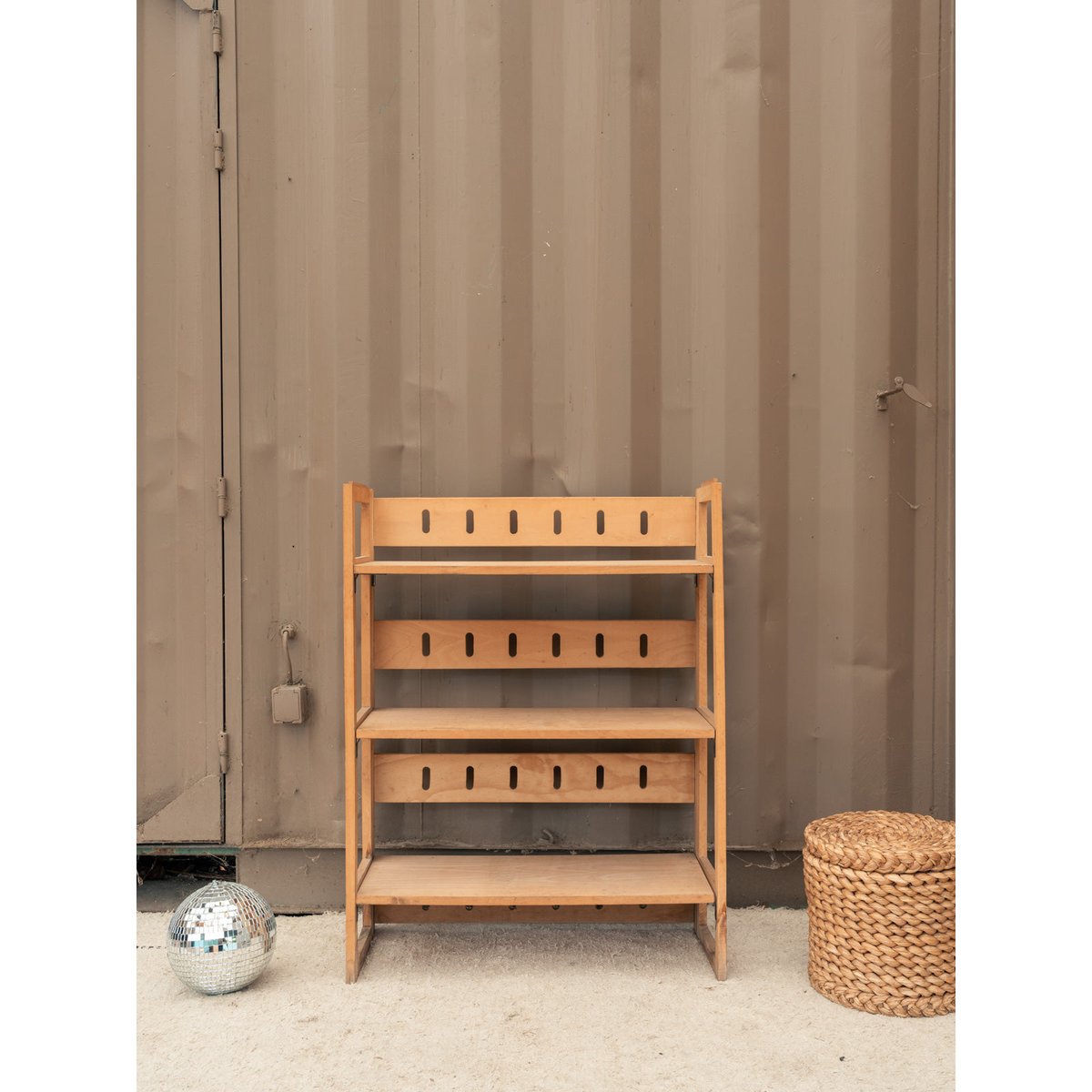Étagère de bouquiniste en bois Gaëlle N°1581 - Bon état bois clair, DEBONGOUT
